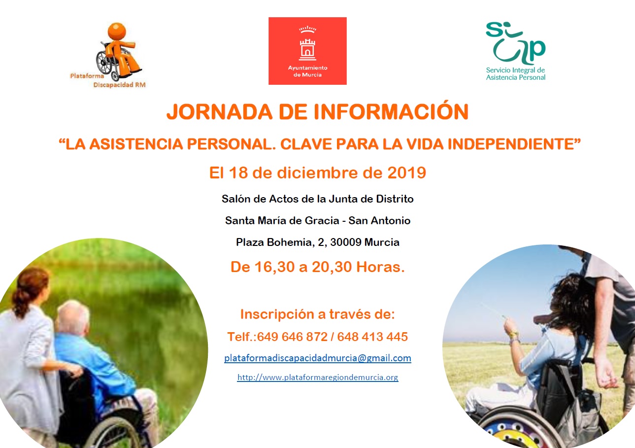 Jornada de Información. La asistencia personal clave para la vida independiente